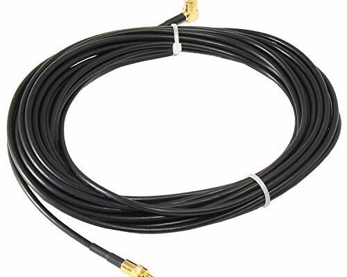 Anina 23 Feet XM Antenna Extension Cable for Satellite Sirius XM Radio-Right Angle SMB Male to SMB Female Radio Stereo Receiver Tuner