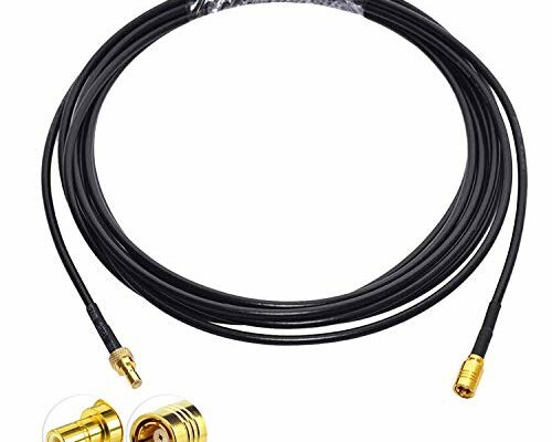 Anina 23' XM Antenna Extension Cable for Sirius Home Vehicle Satellite Radio Stereo Receivers Tune Straight SMB Male to Straight SMB Female