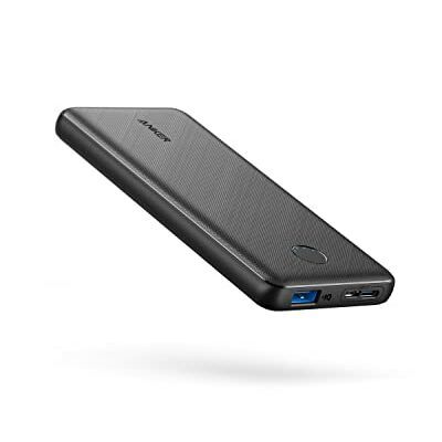 Anker Portable Charger, Power Bank, 10,000 mAh Battery Pack with PowerIQ Charging Technology and USB-C (Input Only) for iPhone 15/15 Plus/15 Pro/15 Pro Max, iPhone 14/13 Series, Samsung Galaxy