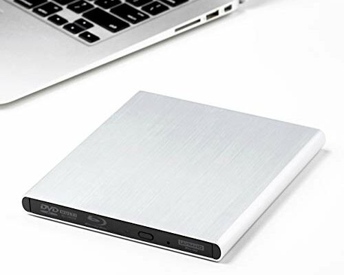 Archgon Premium Aluminum External USB 3.0 UHD 4K Blu-Ray Writer Super Drive for PC and Mac