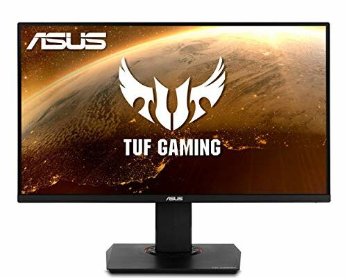 ASUS TUF Gaming VG289Q 28” Gaming Monitor 4K (3840 x 2160) IPS FreeSync Eye Care DisplayPort Dual HDMI HDR 10,BLACK