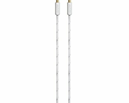 Auvio 3-Foot 3.5mm (1/8") Stereo Audio Cable (White)