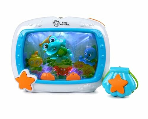 Baby Einstein Sea Dreams Soother Musical Crib Toy and Sound Machine, Newborn and up