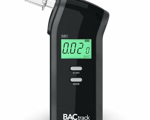 BACtrack S80 Breathalyzer | Professional-Grade Accuracy | DOT & NHTSA Approved | FDA 510(k) Cleared | Portable Breath Alcohol Tester for Personal & Professional Use