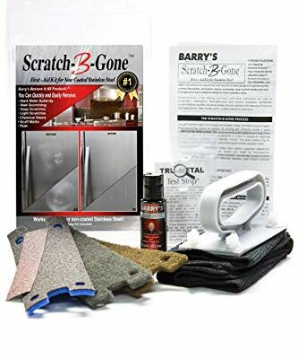 Barry's Restore It All Products - Scratch-B-Gone Homeowner Kit | The #1 selling kit used to remove scratches, rust, discoloration and more from non-coated Stainless Steel!