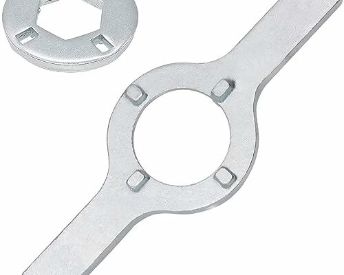 Beaquicy TB123A Washer Spanner Wrench Fit for GE Whirlpool Washer - 1-11/16 Inch Washer Tub Nut Spanner Wrench Replaces TB123A TB123B ERTB123A AP6832671 AP4503397