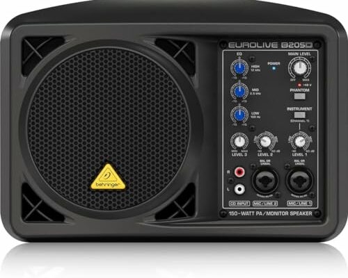 Behringer Eurolive B205D 150W 5.25 inch Powered Monitor Speaker