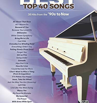 Best Top 40 Songs, '90s to Now: 40 Hits from the '90s to Now (Piano/Vocal/Guitar) (Best Songs)