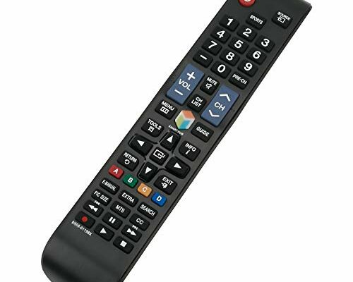 BN59-01198X Replace Remote fit for Samsung TV UN43J5200 UN40J6200 UN48J5200 UN55J6200 UN50J5200 UN50J520D UN55JU6500 UN65JU6700 UN43J520D UN48JU650D UN48JU640D UN40JU670D UN48J520D UN60J6200