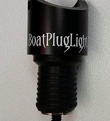 BoatPlugLight.com Typhon BP Underwater led Drain Plug for 1" Rubber drains (Green)