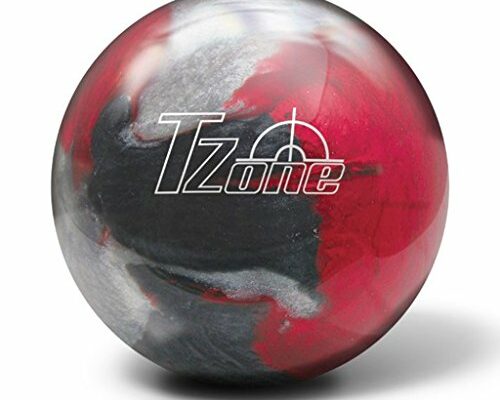 Brunswick T-Zone Scarlet Shadow Bowling Ball, Scarlet Shadow, 10 lb