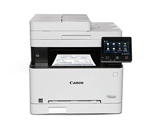 Canon Color imageCLASS MF656Cdw - All in One, Duplex, Wireless Laser Printer with 3 Year Limited Warranty, White