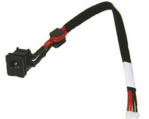 CAQL for DC Power Jack Plug Harness Cable for Toshiba Satellite C655D-S5200 C655D-S5202 C655D-S50852 C655-S5507 C655-S5512 6017B0258101