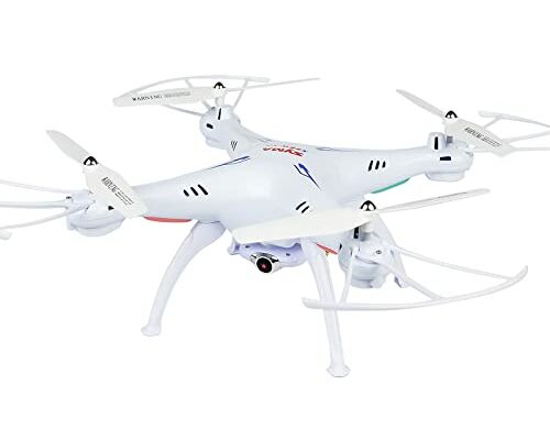 Cheerwing Syma X5SW-V3 WiFi FPV Drone 2.4Ghz 4CH 6-Axis Gyro RC Quadcopter Drone with Camera, White