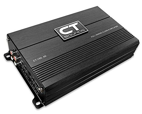 CT Sounds CT-150.4D Full-Range Class D 4 Channel Car Audio Amplifier, 1000 Watts RMS