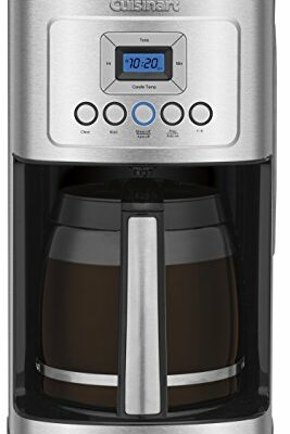 Cuisinart Coffee Maker, 14-Cup Glass Carafe, Fully Automatic for Brew Strength Control & 1-4 Cup Setting, Stainless Steel, DCC-3200P1