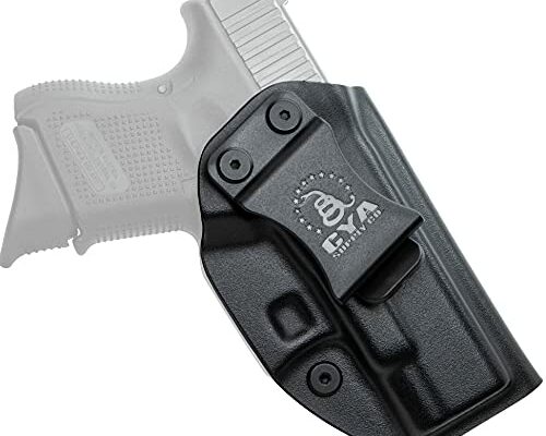 CYA Supply Co. Base IWB Concealed Carry Holster Veteran Owned Made in USA - Fits Glock 26 Gen 3-5 Glock 27/33 Gen 3-4