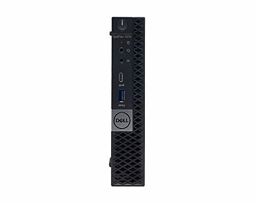 Dell Optiplex 7070 MFF Micro Form Factor Desktop 9th Gen Intel Core i7-9700T 8-Cores Processor, 16GB DDR4 RAM, 512GB SSD, Intel UHD Graphics 630, Windows 10 Pro (Renewed)