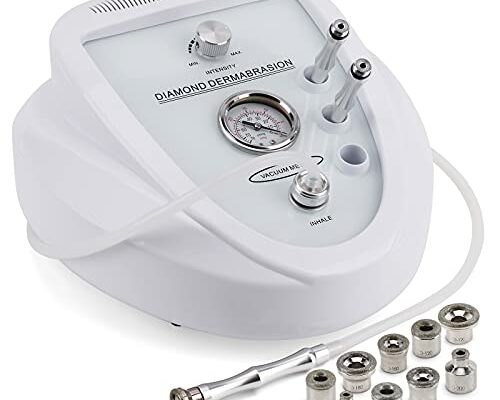 Diamond Microdermabrasion Machine, Yofuly 65-68cmHg Suction Power Professional Dermabrasion, Home Use Facial Skin Care Equipment