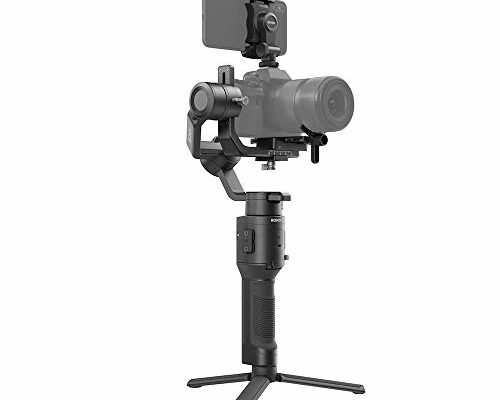 DJI Ronin-SC - Camera Stabilizer, 3-Axis Handheld Gimbal for DSLR and Mirrorless Cameras, Up to 4.4lbs Payload, Sony, Panasonic Lumix, Nikon, Canon, Lightweight Design, Cinematic Filming, Black