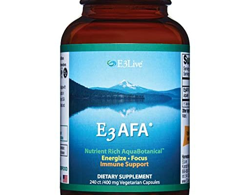 E3LIVE E3AFA 240ct (400mg) 1 bottle