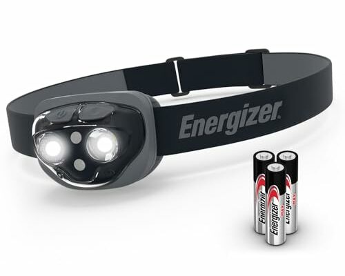 ENERGIZER LED Headlamp Pro360, Rugged IPX4 Water Resistant Head Light, Ultra Bright Headlamps for Running, Camping, Outdoor, Storm Power Outage (Batteries Included)