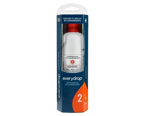 everydrop by Whirlpool Ice and Water Refrigerator Filter 2, EDR2RXD1, Single-Pack