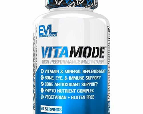 EVL Advanced Daily Multivitamin for Men - Men's Multivitamin with Essential Minerals Phytonutrient Complex and VitaMode Active Mens Vitamins for Energy with Lycopene for Muscle Bone and Immune Support