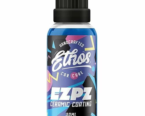 EZPZ - Ceramic Coating for Cars - Advanced Ceramic Polymer Coating for Cars - Easy DIY Application, Extreme Hydrophobics, Ultra-Slick Finish - Durable Formula