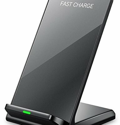 Fast Wireless Charger Stand for Samsung Galaxy S23 S22 Ultra/S21/Note 20/S20/S10+/S10e/S9/ S8+/S7 Edge Note 9/8 Qi Charging Dock for iPhone 15 14 13 12 11 Pro Max Mini Xs Xr 8 Plus SE