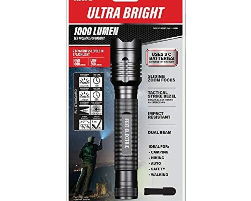 Feit Electric FL1000 1000 Lumens Ultra Bright 3-Cell C LED Flashlight