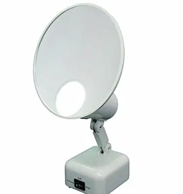 Floxite 15X Supervision Magnifying Mirror Light, Dove White