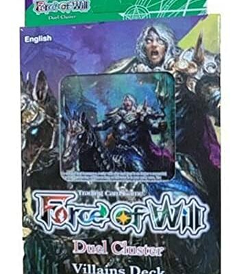 Force Of Will Force of Will Fow Duel Cluster 01 Starter Villains Deck - 61 Cards