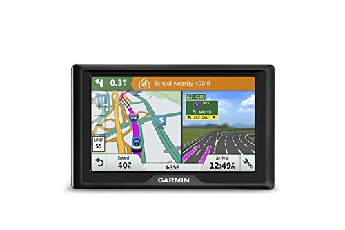 Garmin Drive 51 USA+CAN LM GPS Navigator System with Lifetime Maps, Spoken Turn-By-Turn Directions, Direct Access, Driver Alerts, TripAdvisor and Foursquare Data