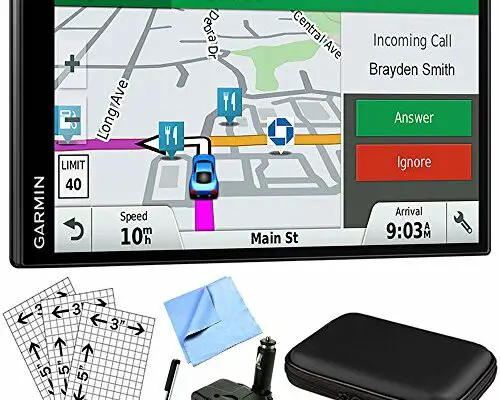 Garmin DriveSmart 61 NA LMT-S Advanced Navigation GPS with Smart Features Deluxe Bundle