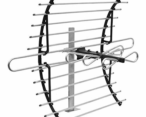 GE Attic Mount Digital TV Antenna, Longe Range , Out of Sight Compact Design, Supports 4K 1080P HD Smart TV VHF UHF, Mount Included for Attic or Outdoor, Weather Resistant, 33692