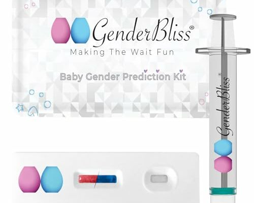 GenderBliss® Gender Prediction Test - Reveal if Your Baby is a boy or Girl from 8 Weeks - Instant Results Early Pregnancy Kit.