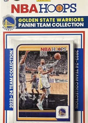 Golden State Warriors 2023 2024 Hoops Factory Sealed 9 Card Team Set Featuring Stephen Curry and Klay Thompson with a Brandin Podziemski Rookie Plus