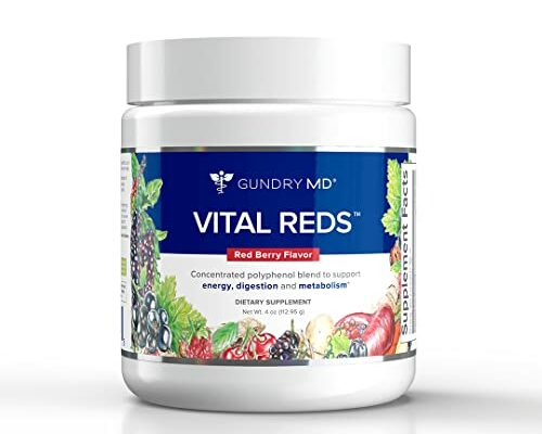 Gundry MD Vital Reds Concentrated Polyphenol Blend Dietary Supplement 4 oz (112.95g)