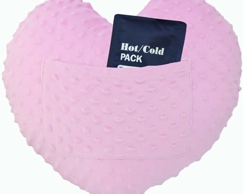 Heart Pillow for After Open Heart Surgery Cough Recovery Pillows for Heart Surgery Mastectomy Breast Cancer Surgery Bypass Lumpectomy Chemo Port Pacemaker Heart Shaped Pillow, Minky Dot Lavender