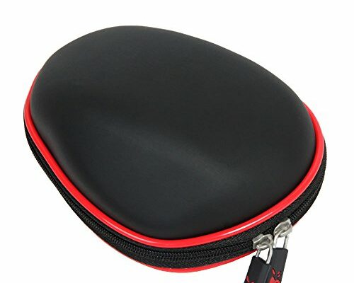 Hermitshell for E-Blue E-3LUE Mazer II 2500 DPI Wireless Gaming Mouse EMS601BKAA-NF Travel EVA Hard Protective Case Carrying Pouch Cover Bag Compact Sizes