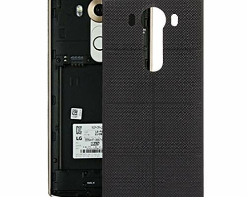 HONGYAN Cell Phone Accessories Gird Texture Battery Back Cover for LG V10 Phone Accessories