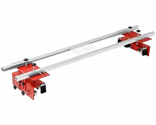 Howaoo Router Sled, Portable and Easy to Adjust Slab Flattening Jig, 60 inches Router Sled for Flattening Slabs, Trimming Planing Machine for Wood Flattening, Home DIY