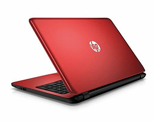 HP 2018 Newest Premium High Performance Laptop PC 15.6" HD BrightView WLED-Backlit Display Intel Pentium N3540 Quad-Core Processor 4GB RAM 500GB Hard Drive HDMI DVD-RW WIFI Windows 10-Red