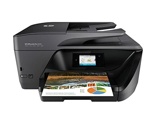 HP OfficeJet Pro 6978 All-in-One Wireless Color Printer, HP Instant Ink, Works with Alexa (T0F29A)