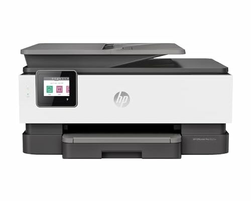 HP OfficeJet Pro 8025e Wireless Color All-in-One Printer with bonus 6 free months Instant Ink with HP+ (1K7K3A), Gray