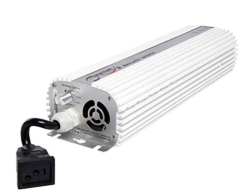 Hydrofarm - Quantum Horticulture QUANTUM-1000 MH Dimmable Digital Ballast 1000W HPS 120/240V for Indoor Home Gardens, Plants, and Hydroponics,White