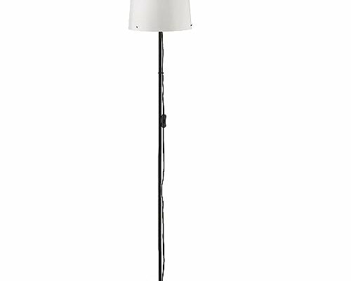 IKEA Ikea BARLAST Floor lamp, black/white150 cm (59 in)