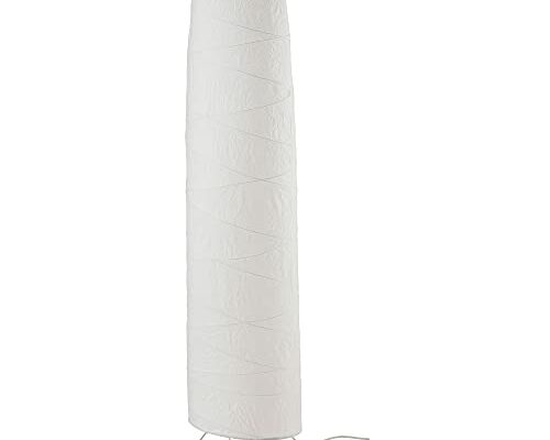 IKEA Vickleby (404.844.87) Handmade Rice Paper Shade White Floor Lamp, White 54 in. (136cm)