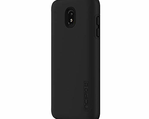 Incipio DualPro Samsung Galaxy J7 (2018) Case with Shock-Absorbing Inner Core & Protective Outer Shell for Samsung Galaxy J7 (2018) - Black/Black